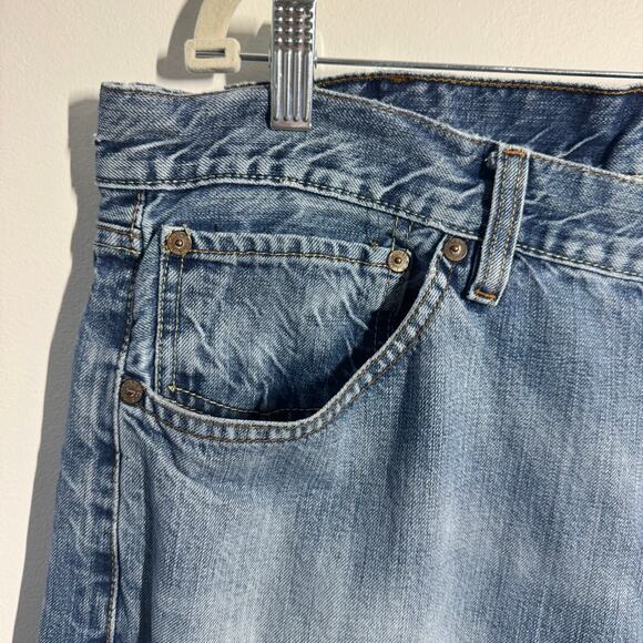 Ralph Lauren Ashmore Jeans Men 40x30 Blue Original Straight Classic Old Money - Picture 10 of 11